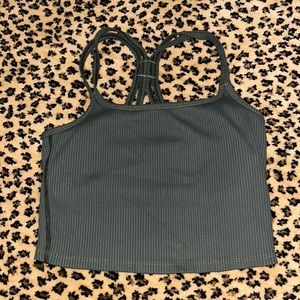 CARBON38 ribbed workout bra size small